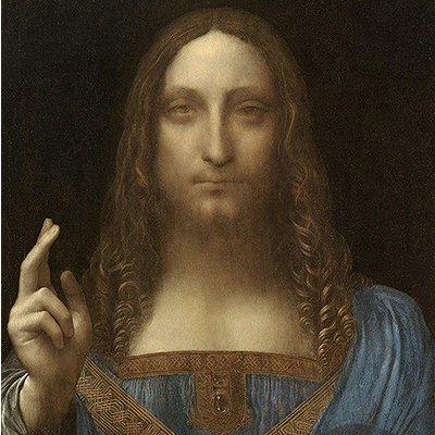 تابلوی نقاشی سالواتور موندی لئوناردو داوینچی