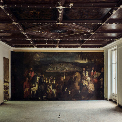 شاهکاری که پشت دیوار پنهان شده بود