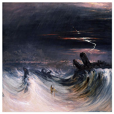 مجموعه ای از نقاشی های رمانتیسیسم جان مارتین (John Martin)