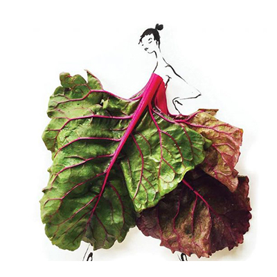 مدل‌های خلاقانه با استفاده از خوراکی‌ها