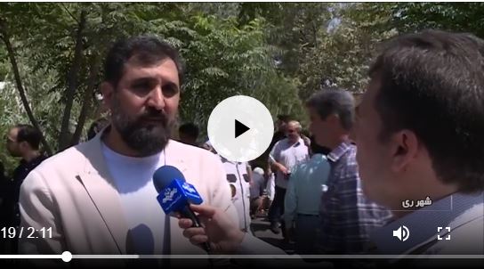 گزارش آیین گشایش سومین جشنواره نقالی و پرده خوانی غدیر+فیلم