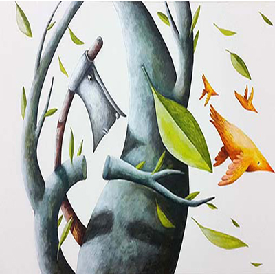 تصویرسازی داستانی -  افروز قلی‌زاده