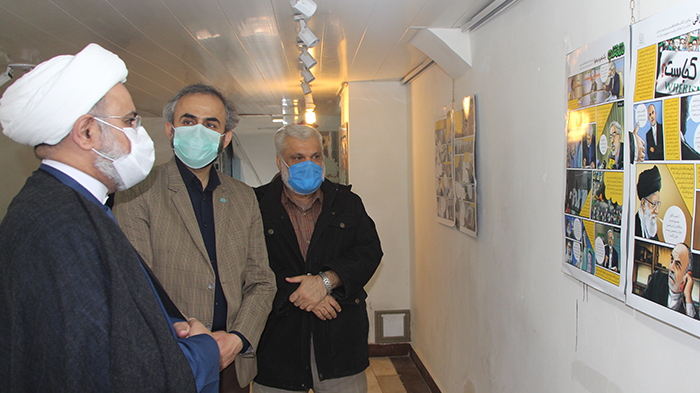 افتتاح نمایشگاه پوستر و آثار گرافیکی « فتنه تغلب» در چند نقطه از مازندران